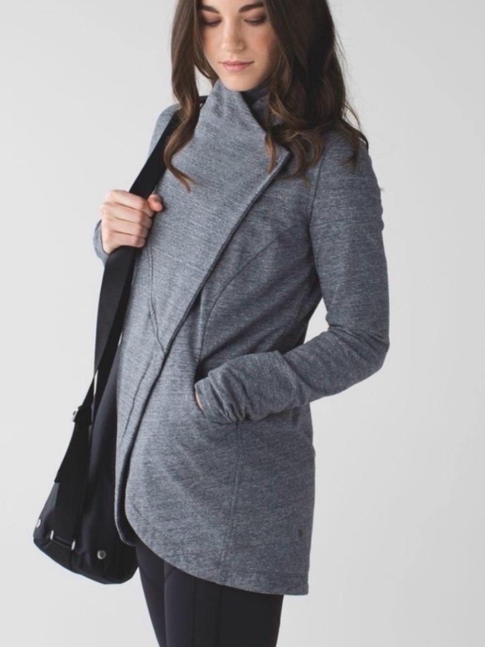 Lululemon Grey Thats a Wrap Jacket Size 10